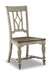 Flexsteel Wynwood Plymouth Wooden Side Chair (Set of 2) in Gray - Holmwood's Furniture & Design Center (Somersworth, NH)