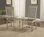 Flexsteel Wynwood Plymouth Wooden Side Chair (Set of 2) in Gray - Holmwood's Furniture & Design Center (Somersworth, NH)