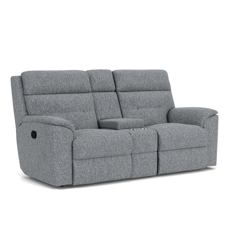Mason 2804-601 Reclining Loveseat with Console - Holmwood's Furniture & Design Center (Somersworth, NH)