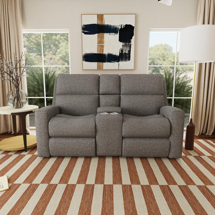 Score 2805-601L Power Reclining Loveseat with Console & Power Headrests & Lumbar - Holmwood's Furniture & Design Center (Somersworth, NH)