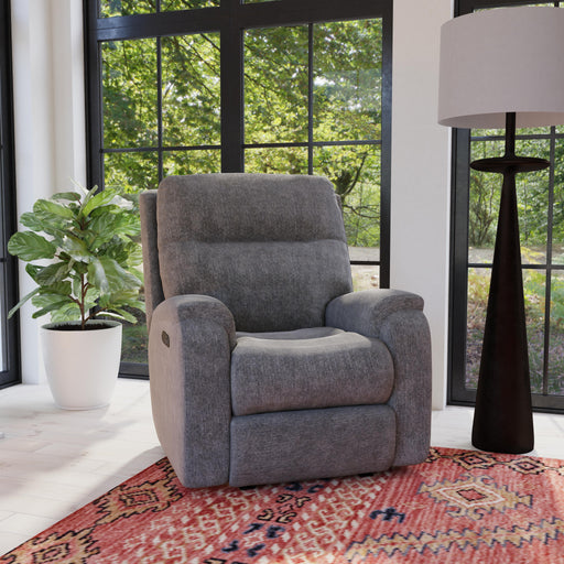 Penn 2860-51L Power Rocking Recliner with Power Headrest & Lumbar - Holmwood's Furniture & Design Center (Somersworth, NH)