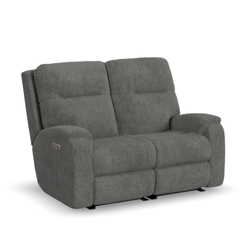 Penn 2860-60L Power Reclining Loveseat with Power Headrests & Lumbar - Holmwood's Furniture & Design Center (Somersworth, NH)