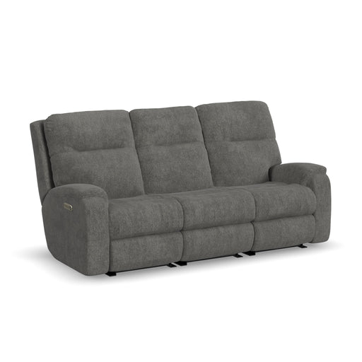 Penn 2860-62L Power Reclining Sofa with Power Headrests & Lumbar - Holmwood's Furniture & Design Center (Somersworth, NH)