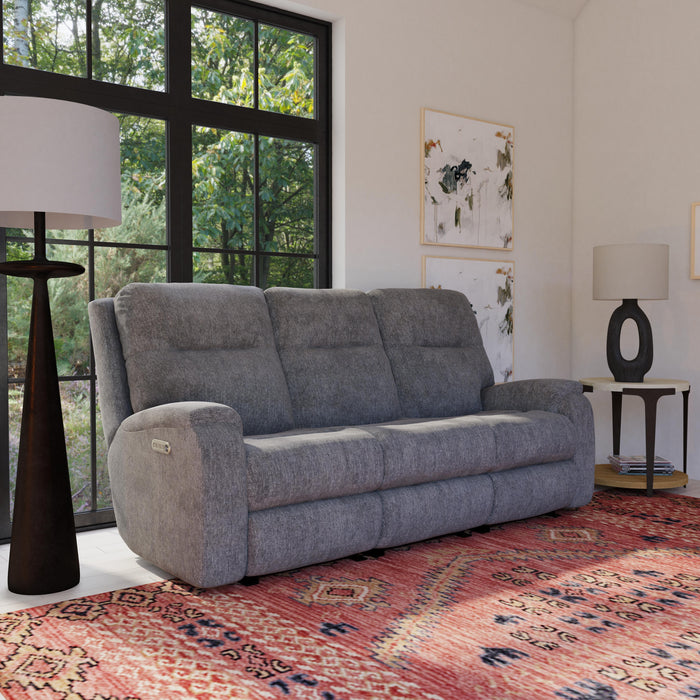 Penn 2860-62L Power Reclining Sofa with Power Headrests & Lumbar - Holmwood's Furniture & Design Center (Somersworth, NH)