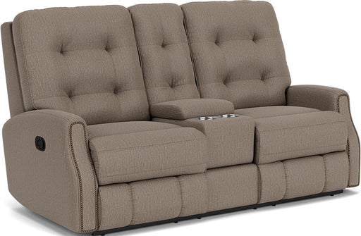 Devon 2881-601 Reclining Loveseat with Console - Holmwood's Furniture & Design Center (Somersworth, NH)