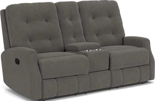 Devon 2882-601 Reclining Loveseat with Console - Holmwood's Furniture & Design Center (Somersworth, NH)