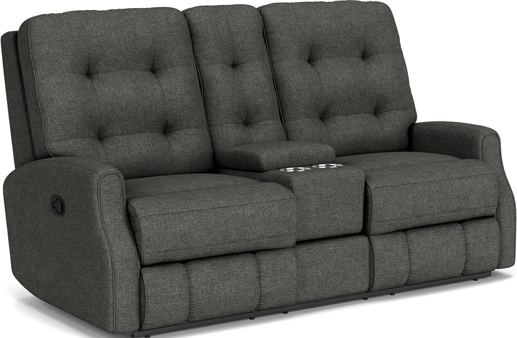 Devon 2882-601 Reclining Loveseat with Console - Holmwood's Furniture & Design Center (Somersworth, NH)
