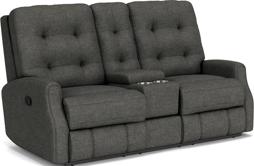 Devon 2882-601 Reclining Loveseat with Console - Holmwood's Furniture & Design Center (Somersworth, NH)