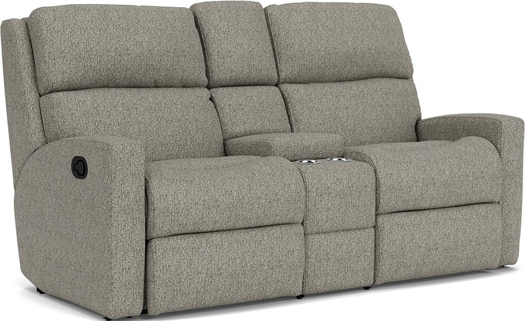 Catalina 2900-601 Reclining Loveseat with Console - Holmwood's Furniture & Design Center (Somersworth, NH)