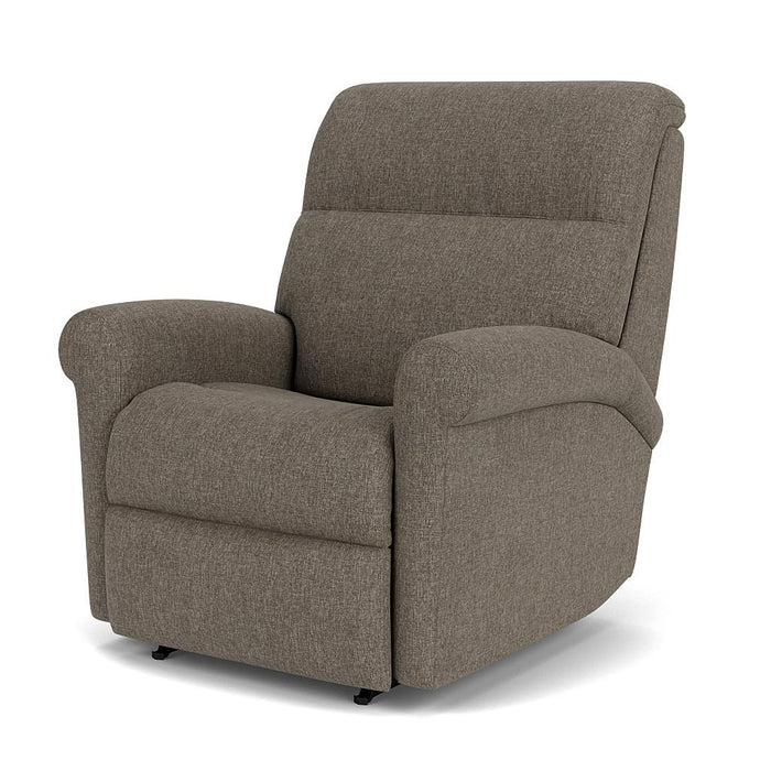 Davis 2902-51H Power Rocking Recliner with Power Headrest - Holmwood's Furniture & Design Center (Somersworth, NH)