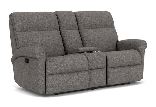 Davis 2902-601 Reclining Loveseat with Console - Holmwood's Furniture & Design Center (Somersworth, NH)