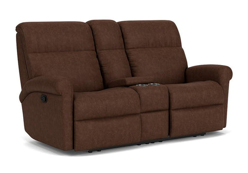 Davis 2902-601 Reclining Loveseat with Console - Holmwood's Furniture & Design Center (Somersworth, NH)
