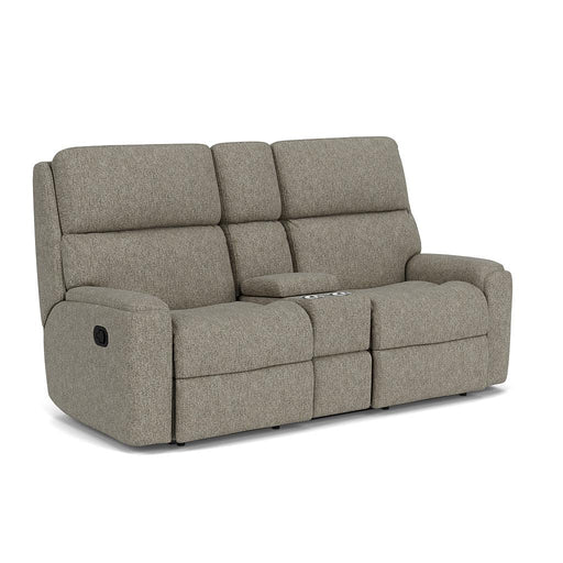 Rio 2904-601 Reclining Loveseat with Console - Holmwood's Furniture & Design Center (Somersworth, NH)