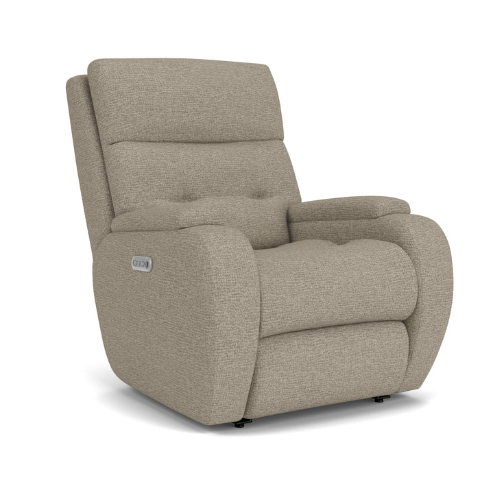 Strait 2906-50H Power Recliner with Power Headrest - Holmwood's Furniture & Design Center (Somersworth, NH)