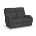 Strait 2906-60H Power Reclining Loveseat with Power Headrests - Holmwood's Furniture & Design Center (Somersworth, NH)