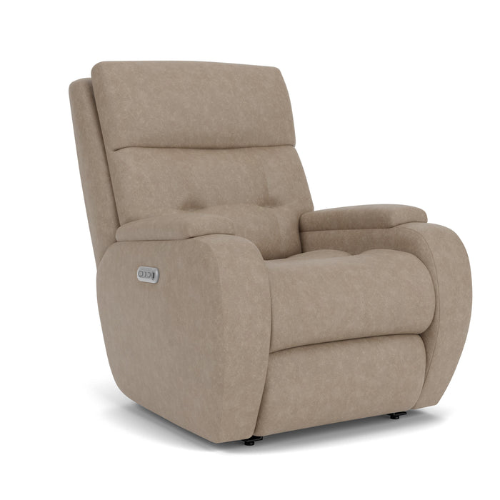 Strait 2906-50H Power Recliner with Power Headrest - Holmwood's Furniture & Design Center (Somersworth, NH)