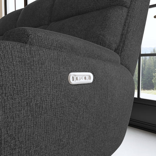 Strait 2906-62H Power Reclining Sofa with Power Headrests - Holmwood's Furniture & Design Center (Somersworth, NH)