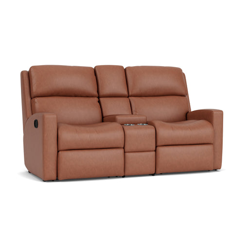Catalina 3900-601 Reclining Loveseat with Console - Holmwood's Furniture & Design Center (Somersworth, NH)