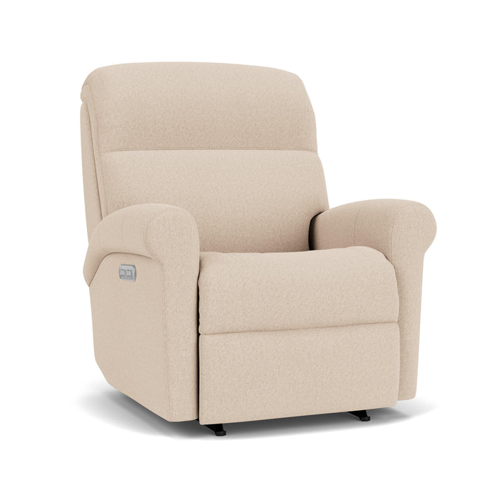Davis 3902-50H Power Recliner with Power Headrest - Holmwood's Furniture & Design Center (Somersworth, NH)