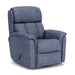Luna 4502-53 Swivel Gliding Recliner - Holmwood's Furniture & Design Center (Somersworth, NH)
