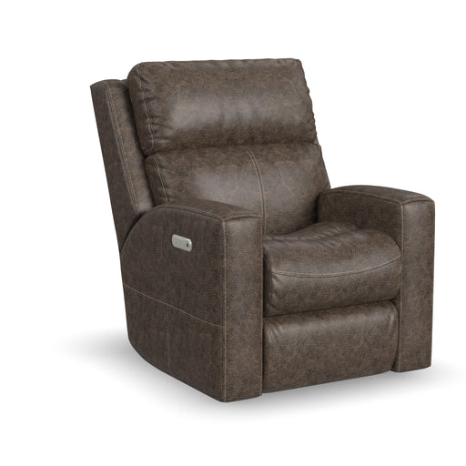 Score B3805-50L Power Recliner with Power Headrest & Lumbar - Holmwood's Furniture & Design Center (Somersworth, NH)
