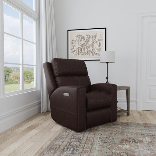 Score B3805-50L Power Recliner with Power Headrest & Lumbar - Holmwood's Furniture & Design Center (Somersworth, NH)