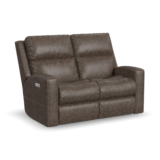 Score B3805-60L Power Reclining Loveseat with Power Headrests & Lumbar - Holmwood's Furniture & Design Center (Somersworth, NH)