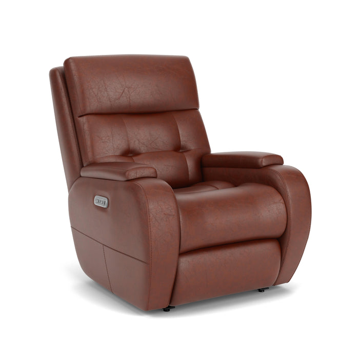 Strait B3906-50H Power Recliner with Power Headrest - Holmwood's Furniture & Design Center (Somersworth, NH)