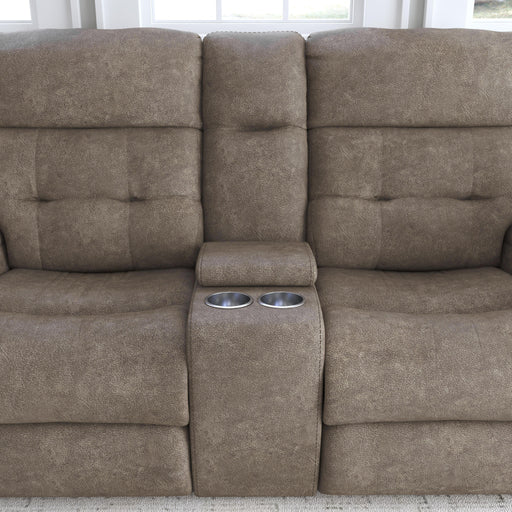 Strait B3906-601H Power Reclining Loveseat with Console & Power Headrests - Holmwood's Furniture & Design Center (Somersworth, NH)