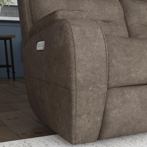 Strait B3906-62H Power Reclining Sofa with Power Headrests - Holmwood's Furniture & Design Center (Somersworth, NH)