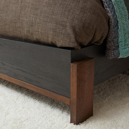 Waterfall W1027-90Q Queen Upholstered Bed - Holmwood's Furniture & Design Center (Somersworth, NH)