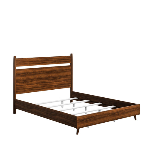 Ludwig W1085-91Q Queen Panel Bed - Holmwood's Furniture & Design Center (Somersworth, NH)
