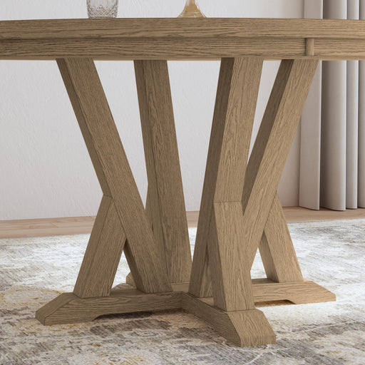 Lattice W1150-834 Round Dining Table - Holmwood's Furniture & Design Center (Somersworth, NH)