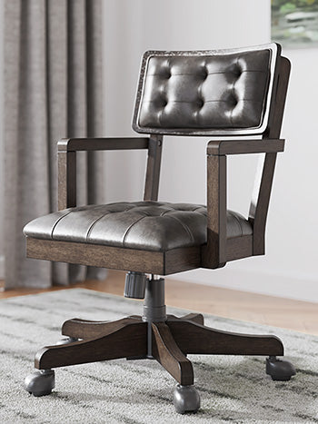 Breckington Home Office Desk Chair - Holmwood's Furniture & Design Center (Somersworth, NH)