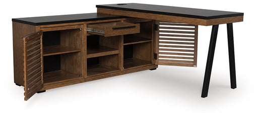 Kallari Credenza with Desk Return - Holmwood's Furniture & Design Center (Somersworth, NH)