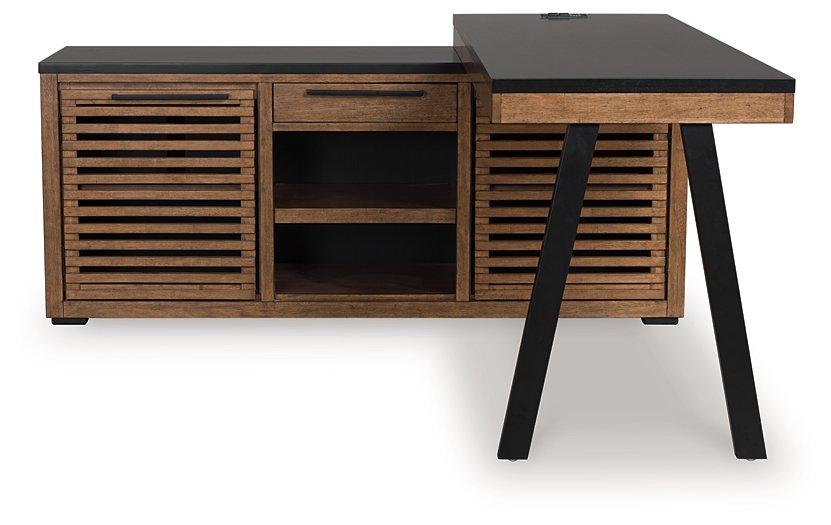 Kallari Credenza with Desk Return - Holmwood's Furniture & Design Center (Somersworth, NH)