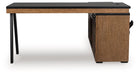 Kallari Credenza with Desk Return - Holmwood's Furniture & Design Center (Somersworth, NH)