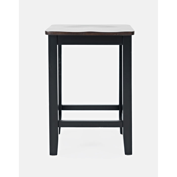 Asbury Park Backless Saddle Stool
