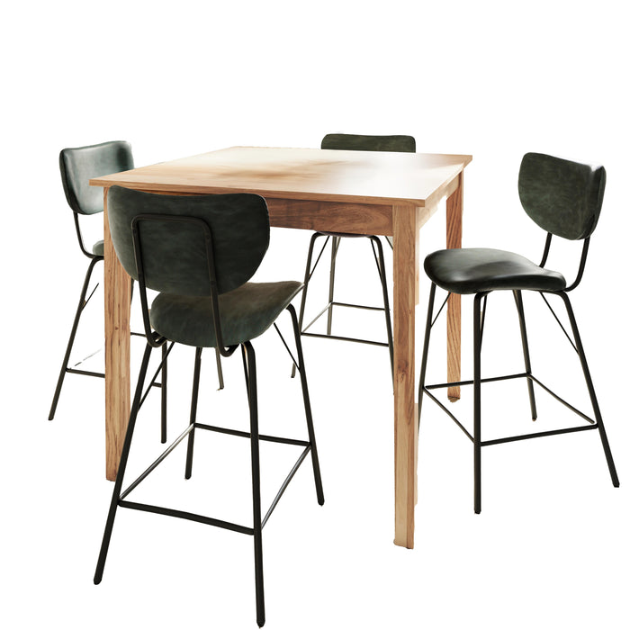 Colby 5 Piece Counter Height Set