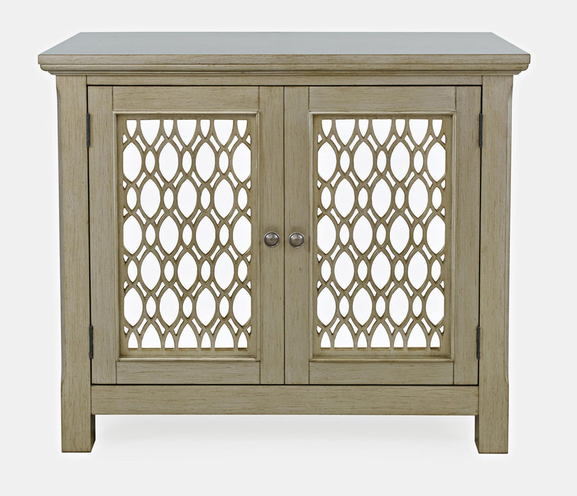 Isabella 38 inch Mirrored Accent Cabinet