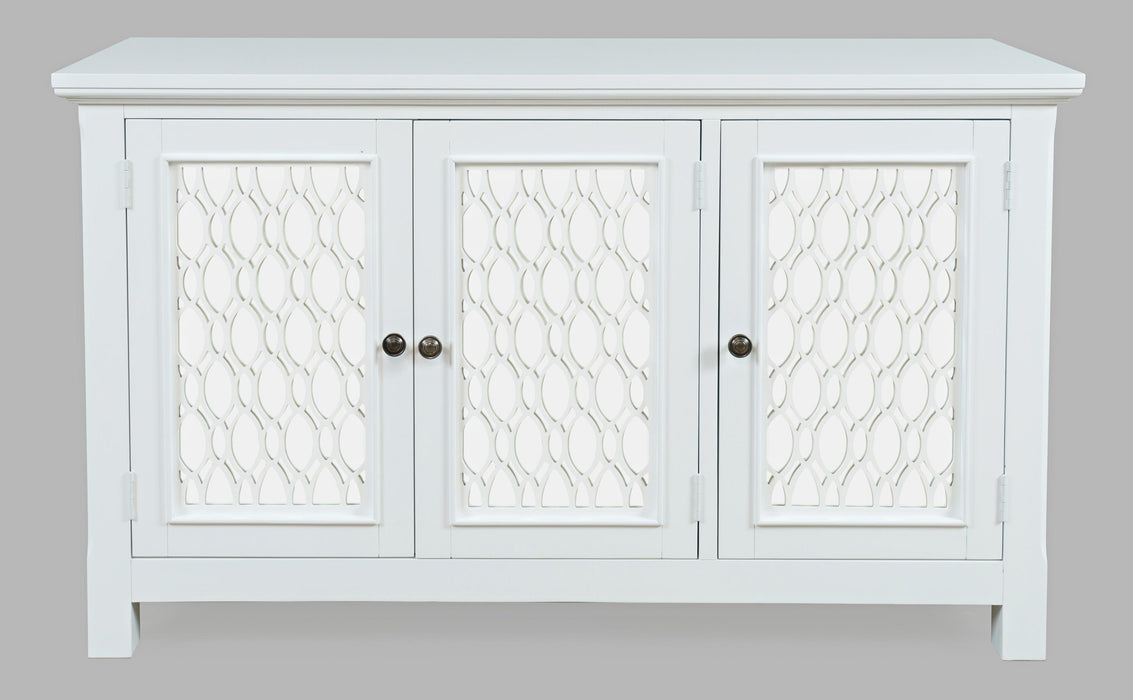 Isabella 54 inch Mirrored Accent Cabinet