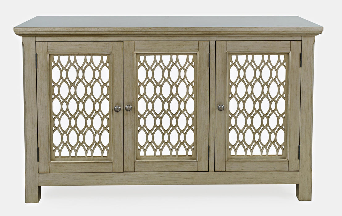 Isabella 54 inch Mirrored Accent Cabinet