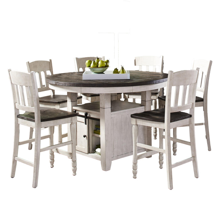 Madison County Round 7 Piece Counter Set