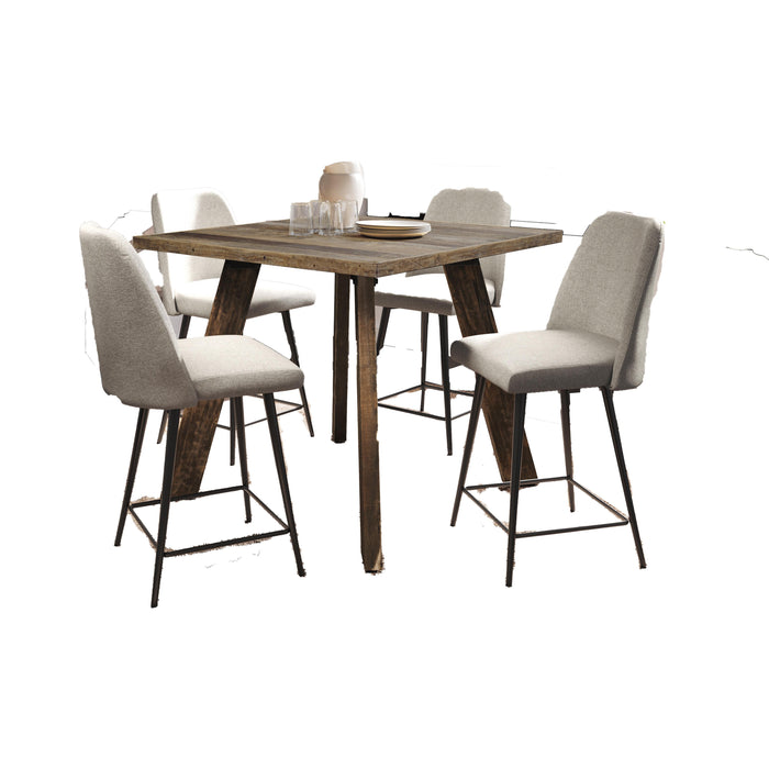 Reclamation Five Piece Counter Dining Set