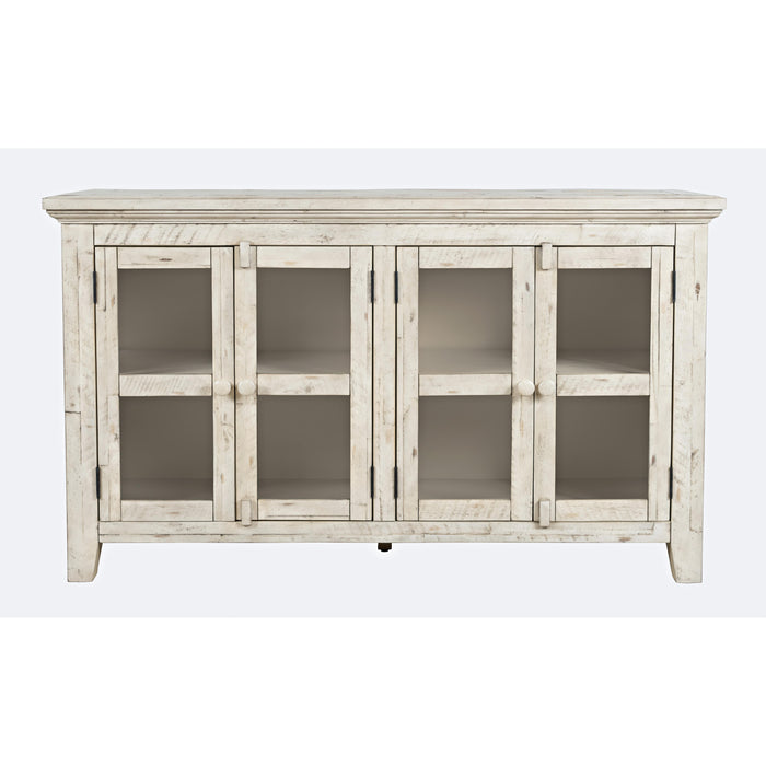 Rustic Shores 4 Door Low Cabinet