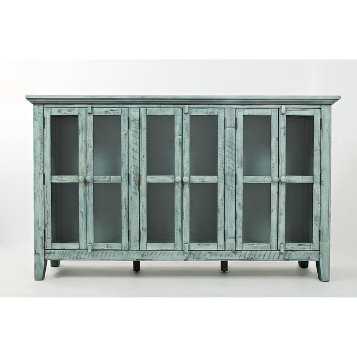 Rustic Shores 6 Door High Cabinet