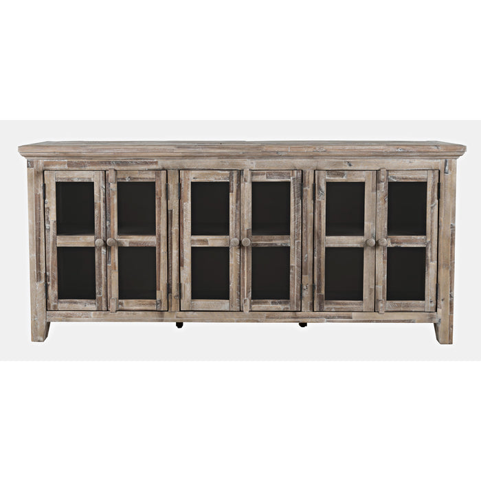 Rustic Shores 6 Door Low Cabinet