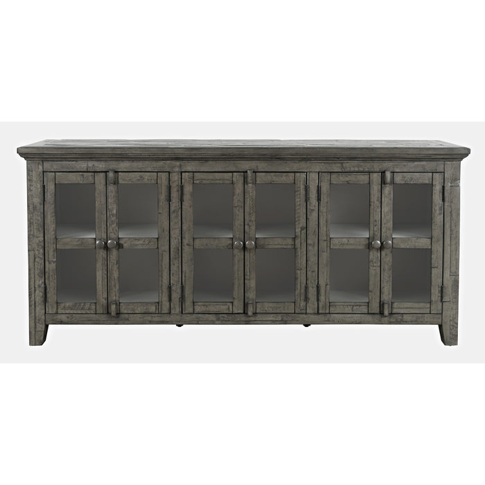 Rustic Shores 6 Door Low Cabinet