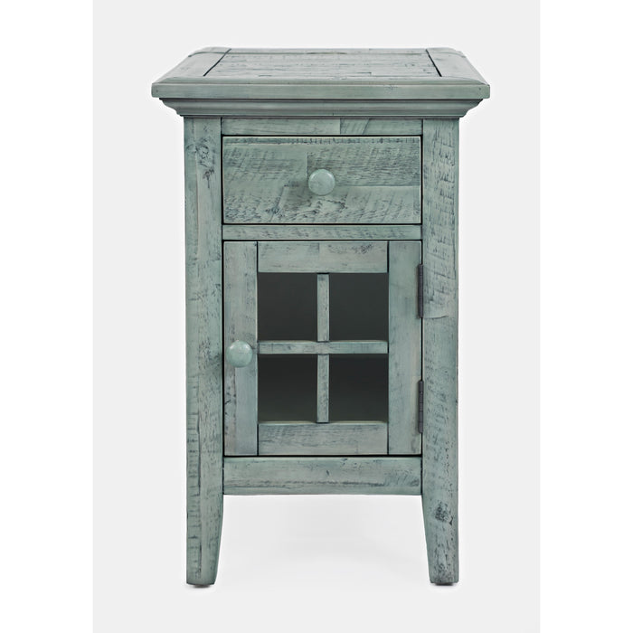 Rustic Shores Power Chairside Table