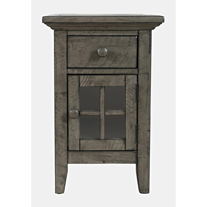 Rustic Shores Power Chairside Table